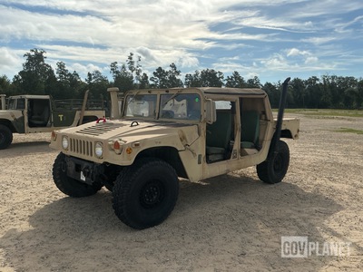 2014 AM General M1123 HMMWV 4 Door Soft Top w/Truck Body