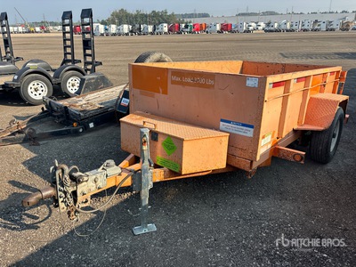 2018 Miska MD Dump 58 8.6 ft S/A Utility Trailer
