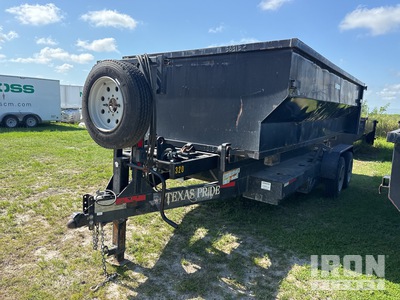 2021 Texas Pride RO71618KGN T/A Roll-Off Trailer w/ Extra Dump Bed