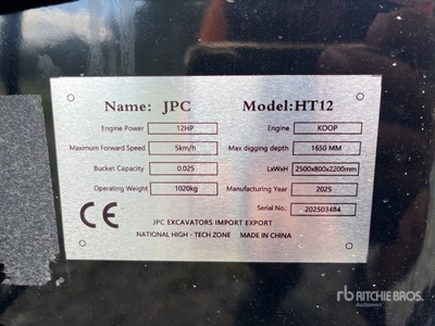 2025 JPC HT12 Minikoparka (Unused)