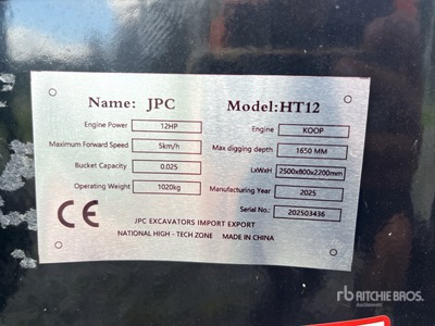 2025 JPC HT12 Minikoparka (Unused)