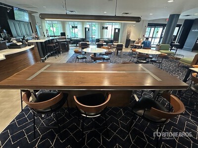 Wells Industries (2) LM-229 Communal Table with Power Outlets