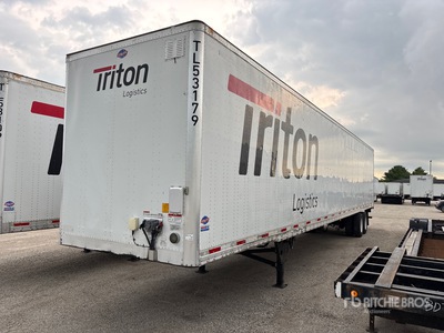 2018 Utility VS2DX 53 ft x 102 in T/A Van Trailer