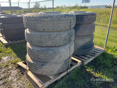 Quantity of (8) Tyres