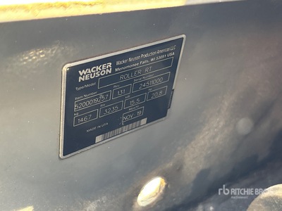 2020 Wacker Neuson RTXSC3 Grabenwalze