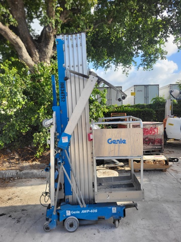 2017 Genie AWP-40S DC Vertical Mast Lift