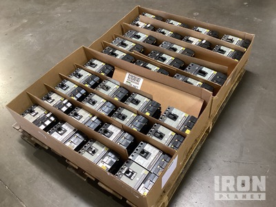 Quantity of Take-Off Square D Circuit Breakers (Unused)