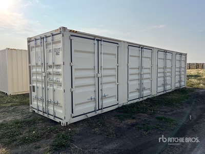 2025 40 ft High Cube Multi-Door Storage Container