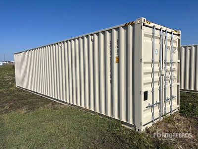 2025 40 ft High Cube Multi-Door Storage Container