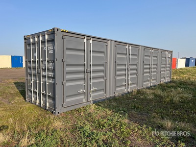 2025 40 ft High Cube Multi-Door Storage Container
