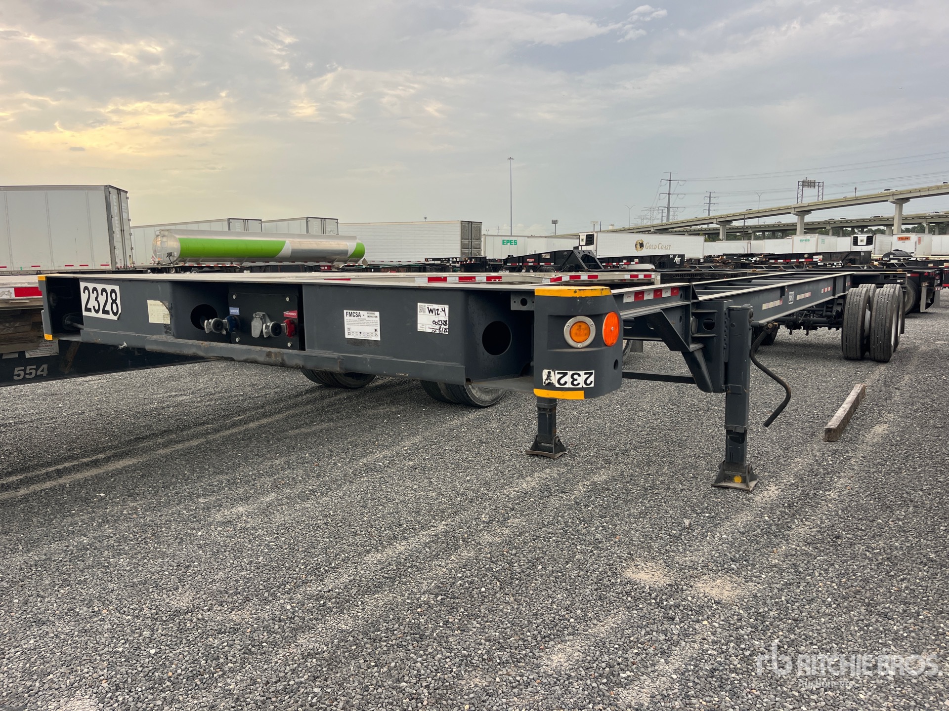 2023 Atro 40 ft T/A Container aanhangwagen
