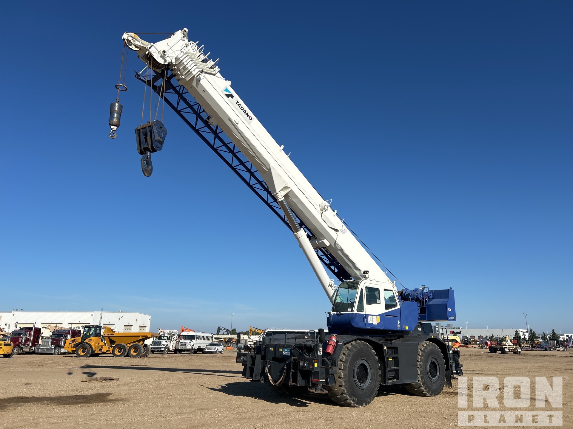 2008 Tadano GR-800XL 80 ton 4x4 Rough Terrain Crane in Nisku