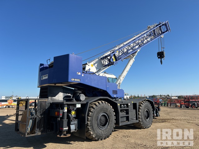 Tadano GR800EX Load Chart PDF (Free Download) | Crane Specs
