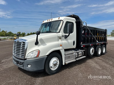 2016 Freightliner Cascadia 125 8x4 Tri/A Dump Truck