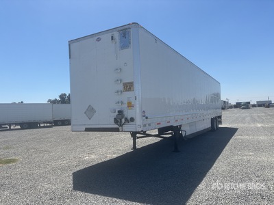 2016 Utility VS2DX 53 ft x 102 in T/A Van Trailer