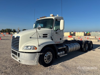 2015 Mack CXU613 6x4 Cab and Chassis