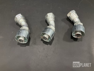 (68) Parker 13771-20-20 Fluid Connectors