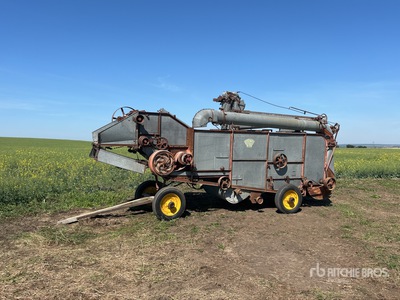 George White No.6 Threshing Machine Varios, manejo de grano