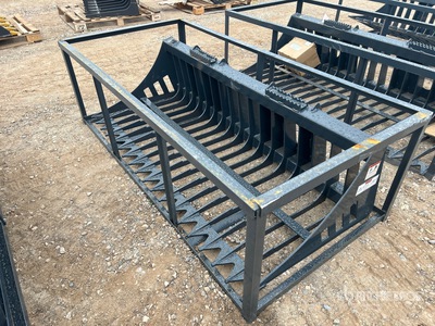 2025 TMG SB72 71 in Skeleton Skid Steer Bucket (Unused)