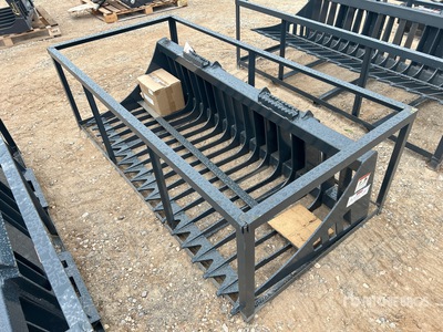 TMG SB72 71 in Skeleton Skid Steer Bucket (Unused)