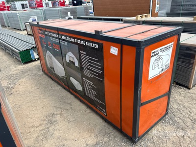 TMG ST3070E 30 ft x 68 ft 11 in Straight Wall Peak Ceiling مبنى التخزين  (Unused)