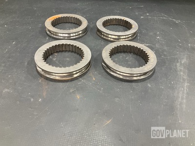 (4) General Dynamics R8506392-SP102 Transmission Clutch Plate Retainers