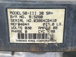 Refrigeration Unit Serial Number