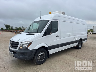 2014 Mercedes-Benz 3500 Bluetec R 4x2 w/ Aries Cutter & Pathfinder Inspection System Sewer Camera Truck