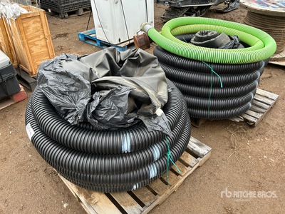 Quantity of (2) Pallets of 4" Corrugated Hose