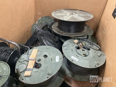 (22) Spools of General Dynamics 02-2800998-1 Fiber Optic Cable