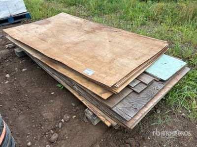 Quantity of Misc Plywood