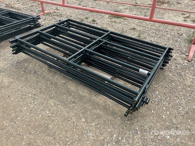 Quantity of (8) 7 ft Livestock Panel (Unused)