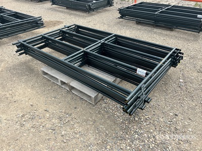 Quantity of (8) 7 ft Livestock Panel (Unused)