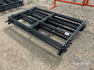 Quantity of (8) 7 ft Livestock Panel (Unused)