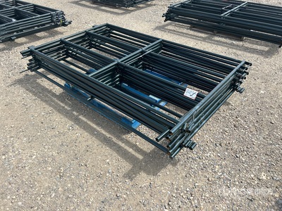 Quantity of (8) 7 ft Livestock Panel (Unused)