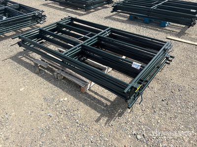 Quantity of (8) 7 ft Livestock Panel (Unused)