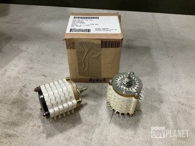 (8) Davilyn 20M1206N Rotary Switches