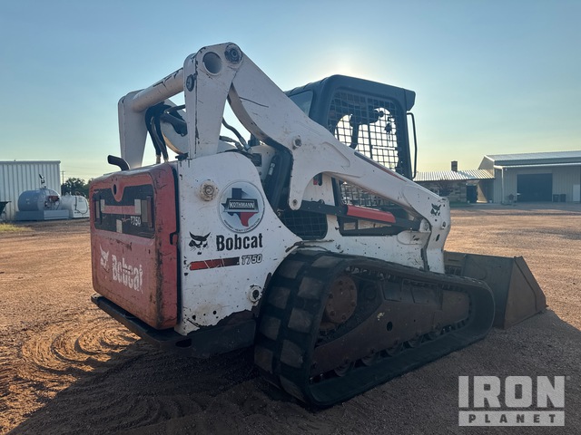 MINI CARGADOR SOBRE ORUGAS 2014 BOBCAT T750