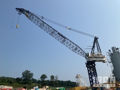 2012 Favelle Favco M1280E 100 Ton Hydraulic Luffing Tower Crane