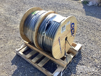 (2) Rolls of Seoprene 6/5 Type PPE BLK Electrical Power Cable