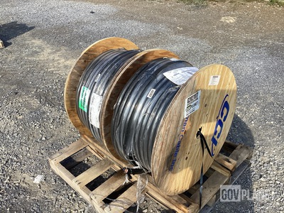 (2) Rolls of Seoprene 6/5 Type PPE BLK Electrical Power Cable
