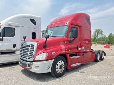 2015 Freightliner Cascadia 125 6x4 T/A Sleeper Truck Tractor (Inoperable)