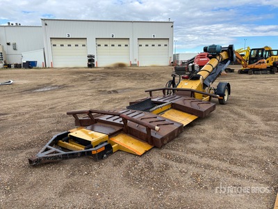 Convey-All DOH-1426-SC 21 in x 26 ft Portable Transfer Drive-Over Offloading Conveyor