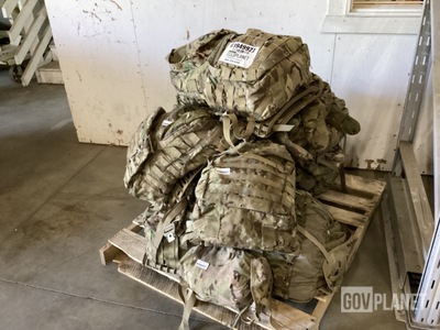 (6) Field Packs, (23) Assault Panels, (37) Hydration Carriers & Assorted Items
