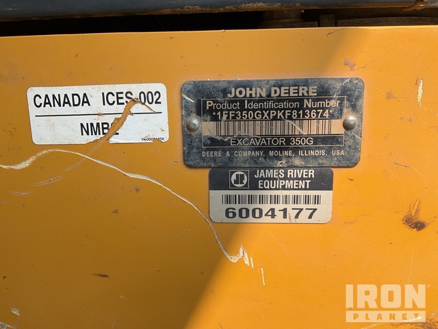 EXCAVADORA 2019 JOHN DEERE 350G