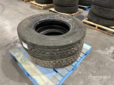 Quantity of (2) Vikrant VOL1 11R22.5 Tires