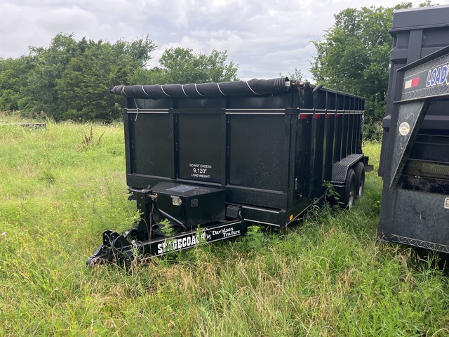 2023 Davidson 14 ft T/A Dump Utility Trailer