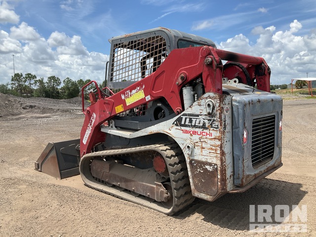 MINI CARGADOR SOBRE ORUGAS 2017 TAKEUCHI TL10V2