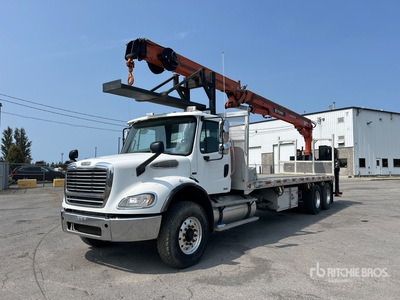 2008 Terex A-16 3000 kg Articulated Boom on 2008 Freightliner M2 112 6x4 Boom Truck