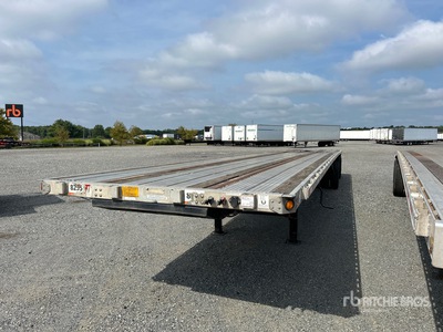 2009 Utility FS2CHA T/A Spread Axle Flatbed Trailer